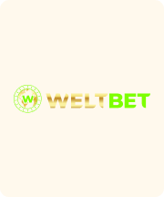 Weltbet casino vertical card logo