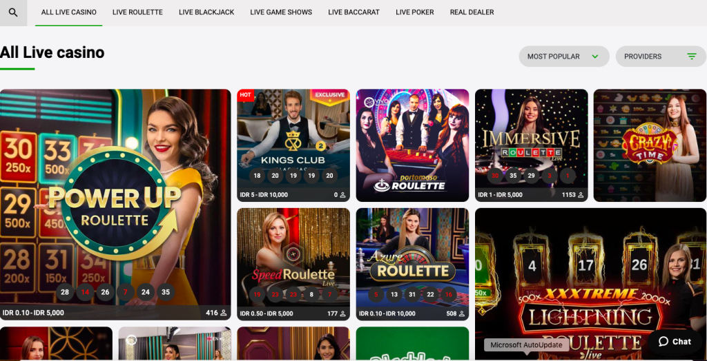 Zodiac Bet live casino