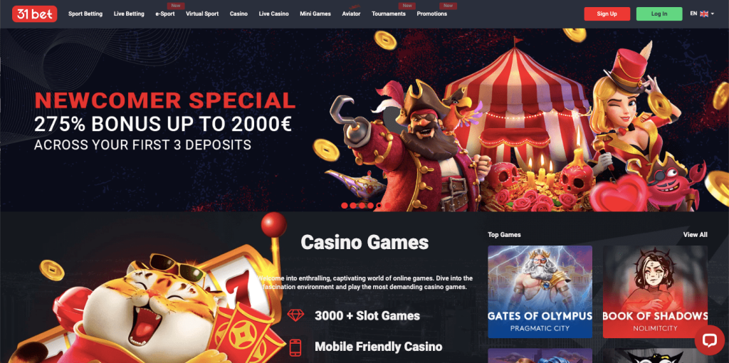 31Bet Main Page