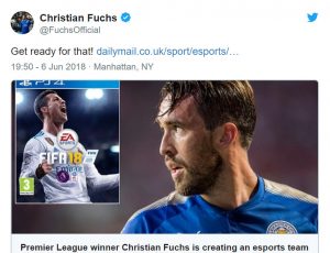 esports consultancy firm sportego help Christian Fuchs launch new esports team